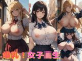 爆乳!女子校生