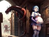 魔物の仔を孕む女性 vol.3